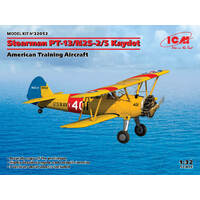 ICM 1/32 Stearman PT-13/N2S-2/5 Kaydet Plastic Model Kit 32052