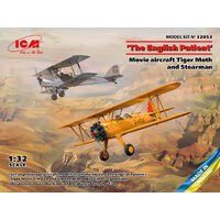 ICM Models 1/32 'The English Patient' Movie aircraft Tiger Moth and Stearman Plastic Model Kit