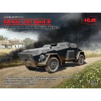 ICM 1/35 Sd.Kfz. 247 Ausf.B German Command Armoured Vehicle Plastic Model Kit