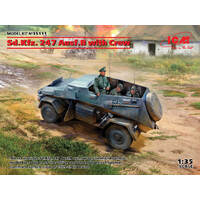 ICM 1/35 SdKfz 247Ausf.B w/crew Plastic Model Kit 35111