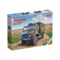 ICM 1/35 Unimog S404 Radio Truck Plastic Model Kit