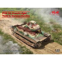 ICM 1/35 FCM 36, French Light tank German Service Plastic Model Kit 35337