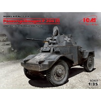 ICM 1/35 Panzerspahwagen P 204 (f), WWII German Armoured Vehicle 35374 Plastic Model Kit