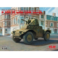 ICM 1/35 Panzerspahwagen P 204 (f) with CDM turret, WWII German Armoured Vehicle 35377 Plastic Model Kit
