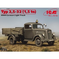 ICM 1/35 Type 2,5-32 (1,5 t), WWII German Light Truck 35401 Plastic Model Kit