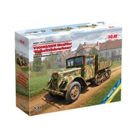 ICM 1/35 V3000S/SSM Maultier "Einheitsfahrerhaus" WWII German Truck Plastic Model Kit