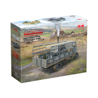 ICM 1/35 AHN 'Gulaschkanone' WWII German mobile field kitchen Plastic Model Kit