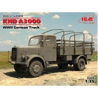 ICM 1/35 KHD A3000 WWII German Truck Plastic Model Kit
