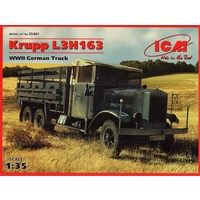 ICM 1/35 Krupp L3H163 WWII German Army Truck 35461 Plastic Model Kit