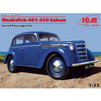 ICM 1/35 Moskvitch-401-420 Saloon, Soviet Passenger Car 35479 Plastic Model Kit