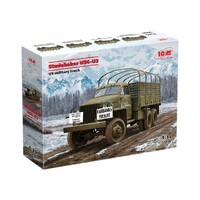 ICM Models 1/35 US Military Truck Studebaker US-6-U3 Plastic Model Kit