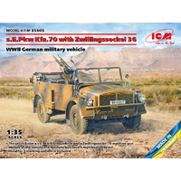 ICM 1/35 s.E.Pkw Kfz.70 with Zwillingssockel 36 Plastic Model Kit