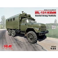 ICM 1/35 ZiL-131 KShM, Soviet Army Vehicle 35517 Plastic Model Kit