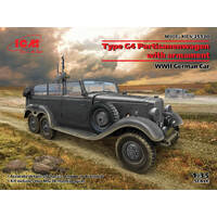ICM 1/35 Type G4 Partisanenwagen w/armament Plastic Model Kit 35530