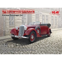 ICM 1/35 Typ 320 (W142) Cabriolet B German Passenger Car Plastic Model Kit
