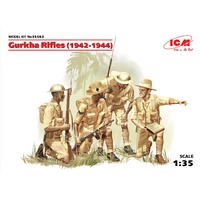 ICM 1/35 Gurkha Rifles (1944), (4 figures) 35563 Plastic Model Kit