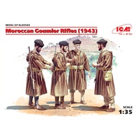 ICM 1/35 Moroccan Goumier Rifles (1943) (4 figures) 35565 Plastic Model Kit