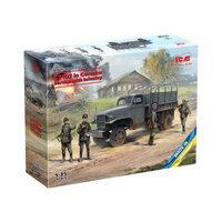 ICM 1/35 G7107 in German Service with in Plastic Model Kit