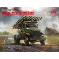 ICM 1/35 BM-13-16 on G7107 Base Plastic Model Kit 35595