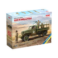 ICM 1/35 WWII US Military Patrol Plastic Model Kit