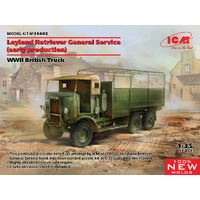 ICM 1/35 Leyland Retriever General Service (Early Production) WWII British Truck Plastic Model Kit