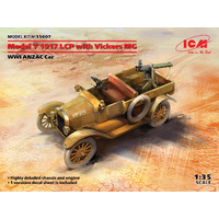 ICM 1/35 Model T 1917 LCP w/Vickers MG ANZAC Plastic Model Kit 35607