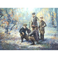 ICM 1/35 WWII Soviet Partisans 35631 Plastic Model Kit