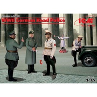 ICM 1/35 WWII German Road Police (5 figure) 35633 Plastic Model Kit