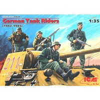 ICM 1/35 German Tank Riders (1942-1945) 35634 Plastic Model Kit