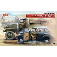 ICM 1/35 RKKA Drivers (1943-1945) (2 figures) 35643 Plastic Model Kit