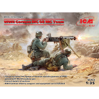 ICM 1/35 MG08 MG Team (2) 35645 Plastic Model Kit