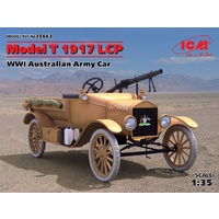 ICM 1/35 Model T 1917 LCP, WWI Australian Army Car 35663 Plastic Model Kit
