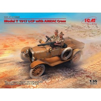 ICM 1/35 Model T 1917 LCP with ANZAC Crew Plastic Model Kit