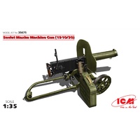 ICM 1/35 Soviet Maxim Machine Gun (1910/30) 35675 Plastic Model Kit