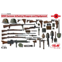 ICM 1/35 WWI German Infantry Weapon and Equipment Plastic Model Kit