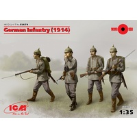ICM 1/35 German Infantry (1914), (4 figures) 35679 Plastic Model Kit