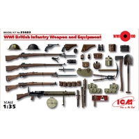 ICM 1/35 WWI British Infantry Weapon and Equipment 35683 Plastic Model Kit