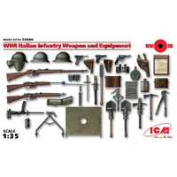 ICM 1/35 WWI Italian Infantry Weapon and Equipment Plastic Model Kit