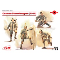 ICM 1/35 German Sturmtruppen (1918) (4 figures) 35692 Plastic Model Kit
