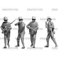 ICM 1/35 WWI German Infantry in armor Plastic Model Kit