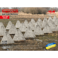 ICM 1/35 Dragons Teeth AntiTank Obstacle Plastic Model Kit