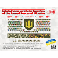 ICM Decals & Camouflage for Ukraine Army Plastic Model Kit