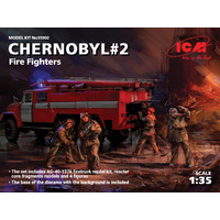 ICM 1/35 Chernobyl 2. Fire Fighters Plastic Model Kit 35902