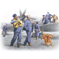 ICM 1/48 RAF Pilots and Ground Personnel (1939-1945) Plastic Model Kit 48081