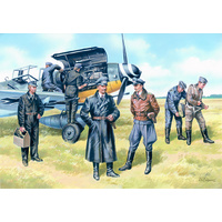 ICM 1/48 German Luftwaffe Pilots and Ground Personnel (1939-1945) 48082 Plastic Model Kit