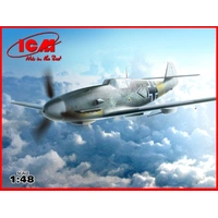 ICM 1/48 Messerschmitt Bf 109F-4/R6 WWII German Fighter Plastic Model Kit