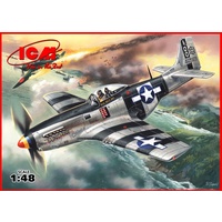 ICM 1/48 Mustang P-51K - WWII American Fighter Plastic Model Kit 48154