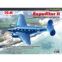 ICM 1/48 Expeditor II, Passenger aircraft Plastic Model Kit 48182