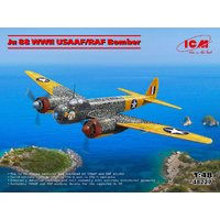 ICM 1/48 Ju 88 WWII USAAF/RAF Bomber Plastic Model Kit