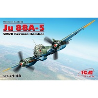 ICM 1/48 Ju 88A-5, WWII German Bomber 48232 Plastic Model Kit